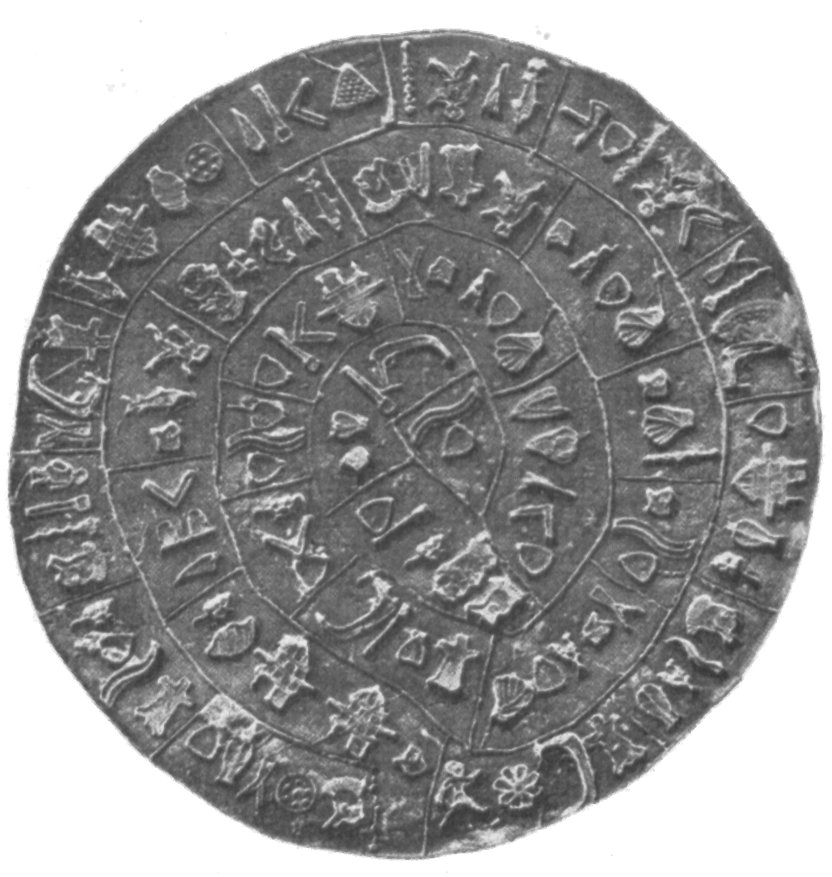 Phaistos disc, side B